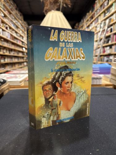 Portada del libro de El cortejo de la princesa Leia