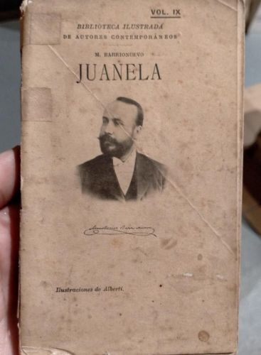 Portada do libro de Barrionuevo - Juanela