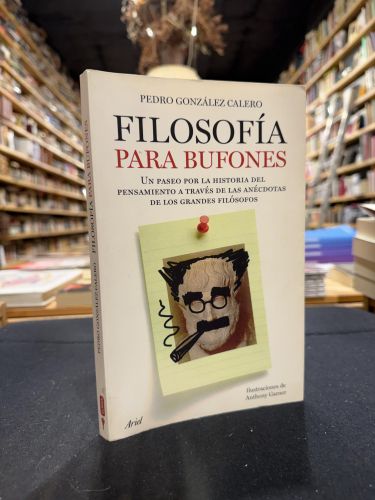 Portada do libro de Filosofía para bufones