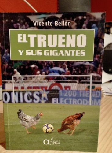 Portada do libro de Vicente Bellón, El trueno y sus gigantes