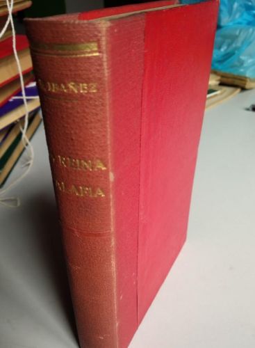 Portada do libro de LA REINA CALAFIA. 1923. BLASCO IBAÑEZ