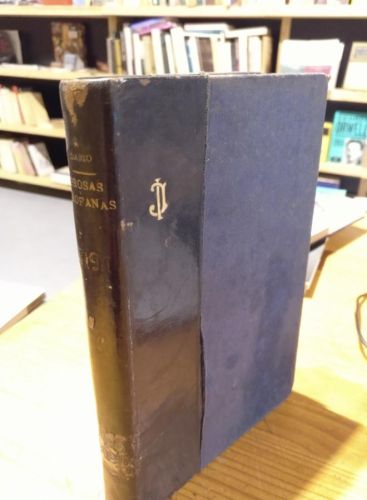 Portada do libro de Rubén Darío, Prosas profanas 1927