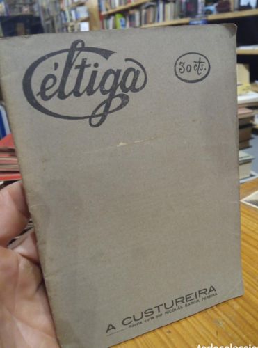 Portada do libro de A CUSTUREIRA. NICOLAS GARCIA PEREIRA. CELTIGA. ORIXINAL
