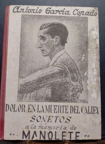 Portada do libro de Antonio García Copado - Dolor en la muerte del Califa