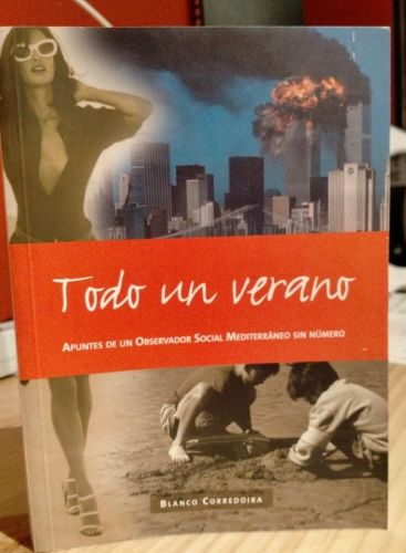 Portada do libro de Blanco Corredoira, Todo un verano