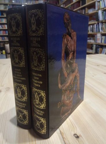 Portada do libro de Museos de España. Everest. 2 volumenes