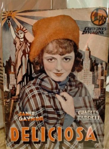 Portada do libro de Novela Semanal Cinematográfica Deliciosa