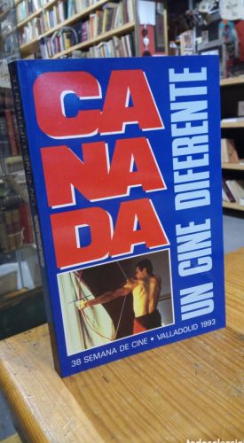 Portada do libro de CANADA. UN CINE INDEPENDIENTE. 38 SEMANA CINE VALLADOLID. 1993