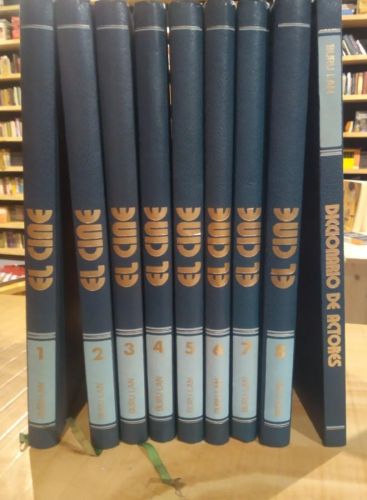 Portada do libro de EL CINE. BURULAN. 8 TOMOS + DICCIONARIO DE ACTORES