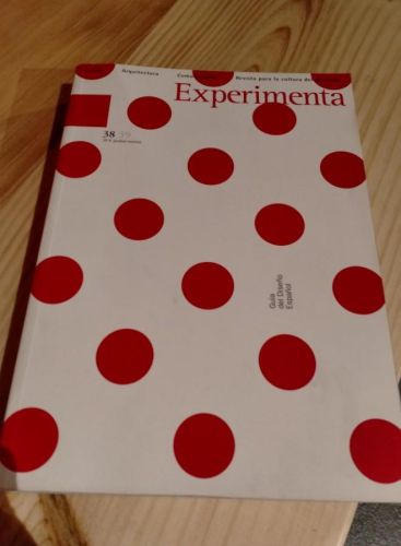 Portada do libro de Experimenta 38 / 39