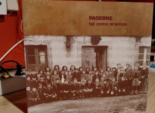 Portada do libro de Paderne, tal como eramos