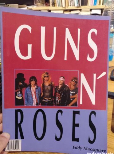 Portada do libro de Macsquare Guns N'Roses