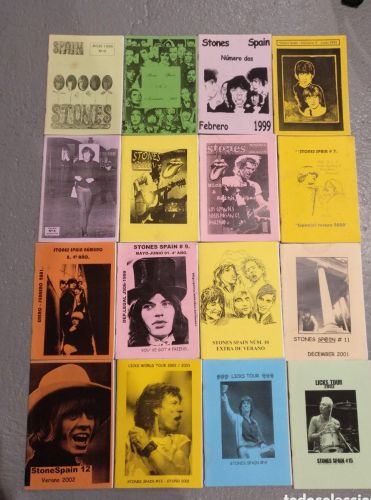 Portada do libro de Stones Spain, nº0 a 15