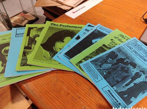 Portada do libro de Yesterday's papers nº0 a 11 (faltan el nº1 y el 10)