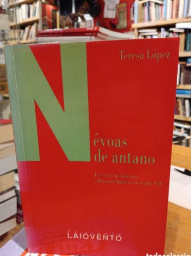 Portada do libro de Teresa López, Névoas de antano