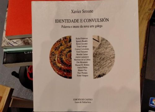 Portada do libro de Xavier Seoane - Identidade e Convulsión