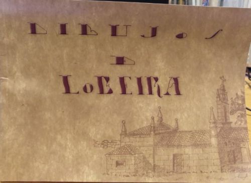 Portada do libro de Dibujos de Lobeira