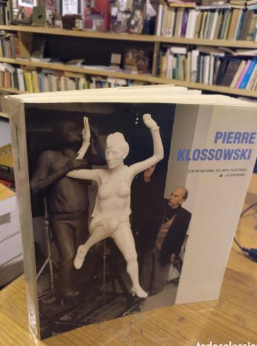 Portada do libro de Pierre Klossowski Centre National Des Arts Plastiques