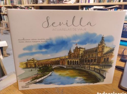 Portada do libro de Sevilla Acuarelas de viaje