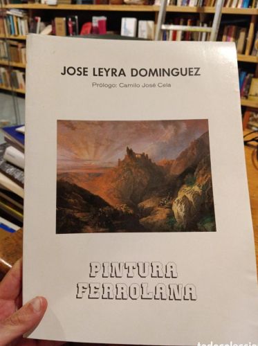 Portada do libro de Jose Leyra Dominguez, Pintura Ferrolana