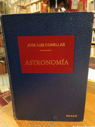 Portada do libro de Jose Luis Comellas, Astronomía