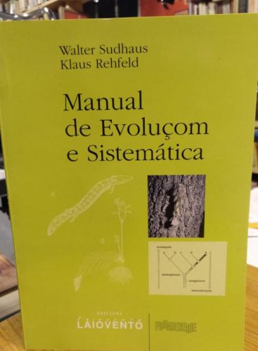 Portada do libro de Sudhaus, Rehfeld. Manual de evoluçom e sistemática