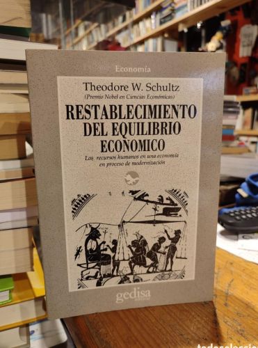 Portada do libro de RESTABLECIMIENTO DEL EQUILIBRIO ECONOMICO. SCHULTZ