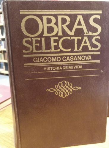 Portada del libro de Casanova, Memorias
