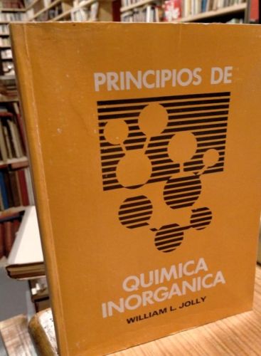 Portada do libro de Principios de quimica inorganica. william L. Jolly