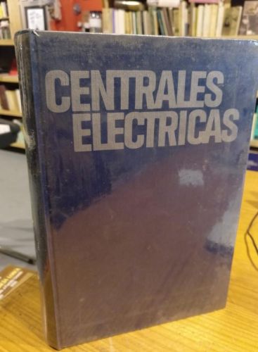 Portada do libro de Ramirez, Centrales eléctricas