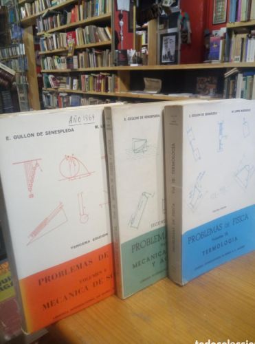 Portada do libro de PROBLEMAS DE FISICA. SENESPLEDA. LOPEZ RODRIGUEZ. 1 ,2 Y 3
