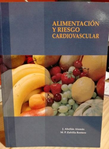Portada do libro de Alemán, Zafrilla - Alimentación y riesgo cardiovascular