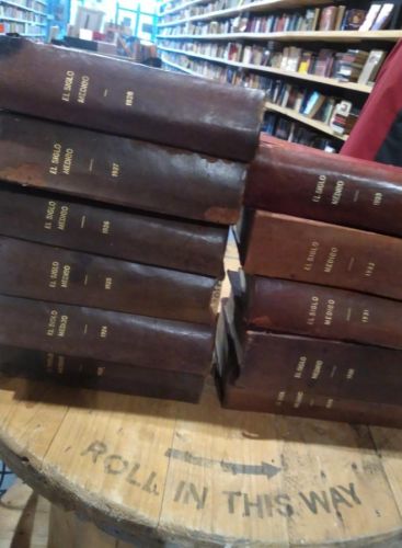 Portada do libro de LOTE REVISTA EL SIGLO MEDICO. 1921 1924 1925 1926 1927 1928 1929 1930 1931 1932 1933