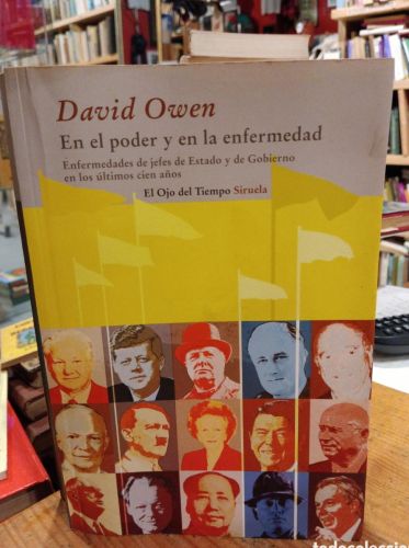 Portada do libro de Owen, En el poder y en la enfermedad