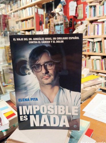 Portada do libro de Elena Pita, Imposible es nada