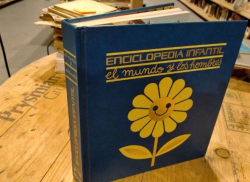 Portada do libro de Enciclopedia Infantil: El mundo y los hombres. Fernando Carroggio