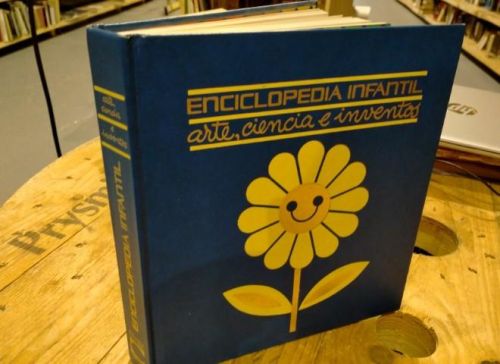 Portada do libro de Enciclopedia Infantil: Arte, ciencia e inventos. Fernando Carroggio