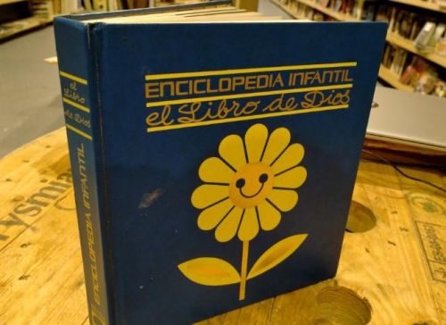 Portada do libro de Enciclopedia Infantil: El libro de Dios. Fernando Carroggio