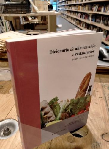 Portada do libro de Dicionario de alimentación e restauración - Manuel González González (Coord.)