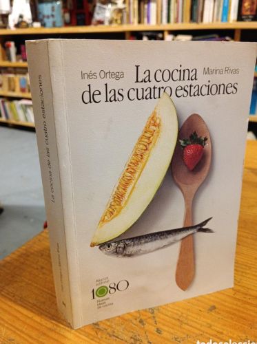 Portada do libro de Ortega, la cocina de las cuatro estaciones