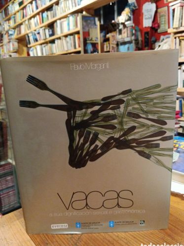 Portada do libro de Morganti, Vacas (firmado)