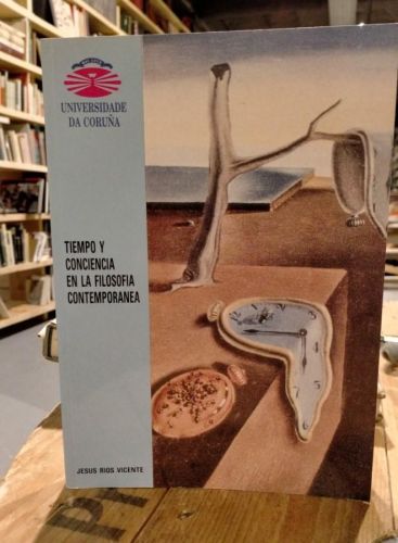 Portada do libro de Jesús Rios Vicente - Tiempo y conciencia en la filosofía contemporánea