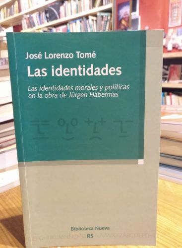 Portada do libro de Lorenzo Tomé, las identidades