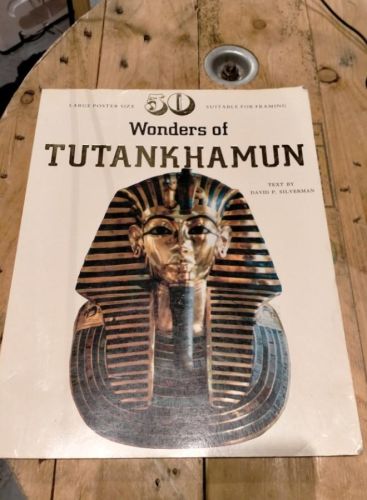 Portada del libro de Silverman - 50 Wonders of Tutankhamun