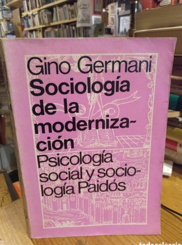 Portada do libro de Germani, Sociología de la modernización