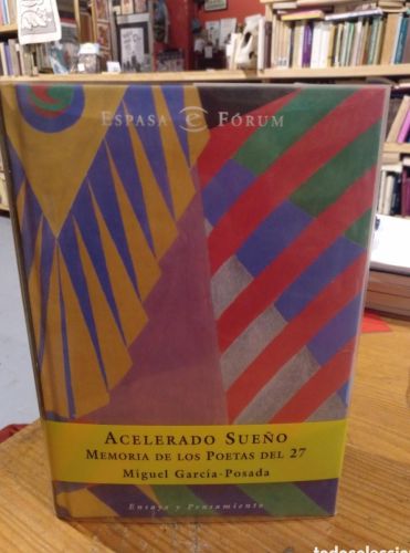 Portada do libro de García-Posada, Acelerando sueño