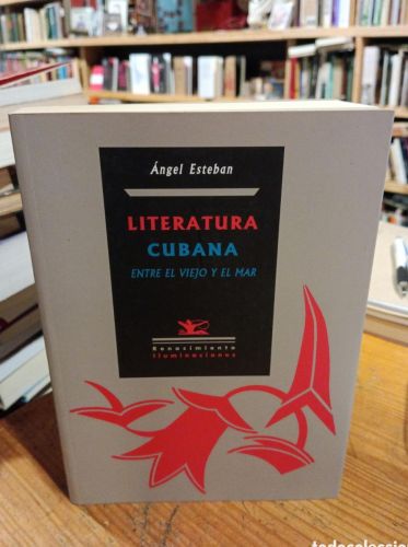 Portada do libro de Ángel Esteban, Literatura cubana