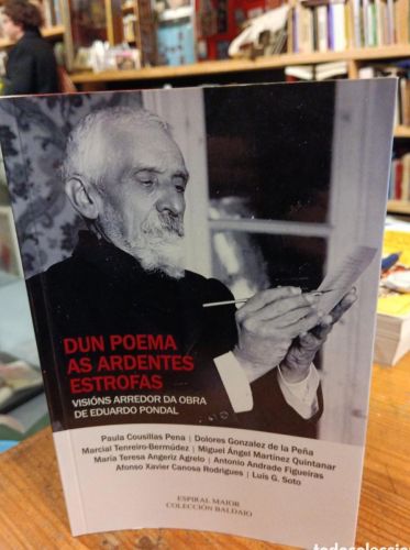 Portada do libro de Dun poema as ardentes estrofas