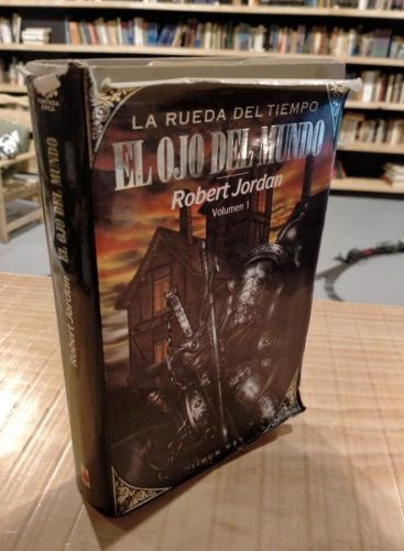 Portada do libro de LA RUEDA DEL TIEMPO. EL OJO DEL TIEMPO. ROBERT JORDAN