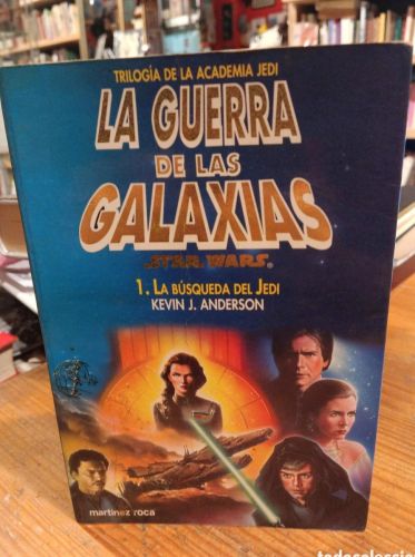 Portada do libro de La búsqueda del Jedi (La Guerra de las Galaxias)